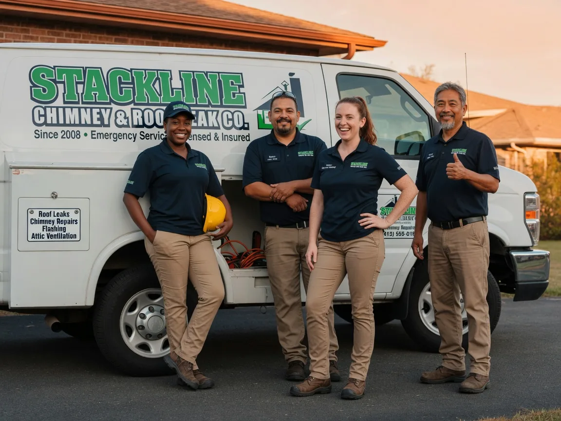 Chimney flashing repair company in Waverly, VA